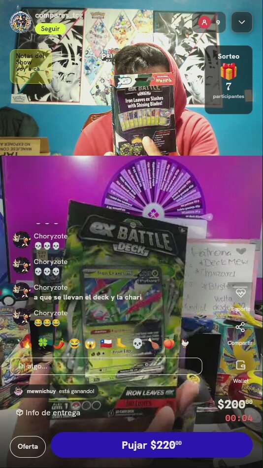 Deck Pokémon Iron Leaves ex