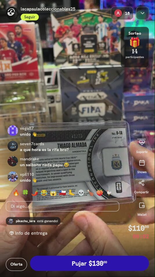 Artículo vendido