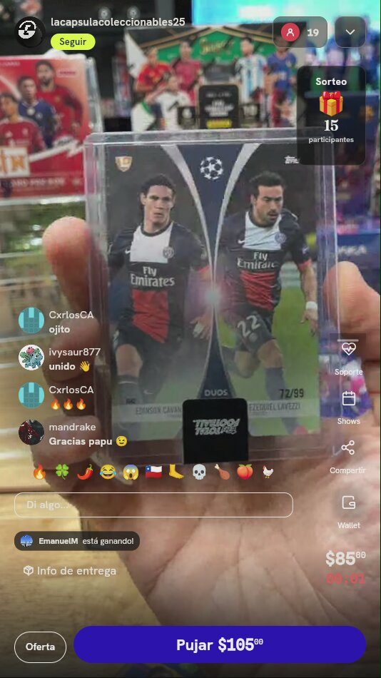 Artículo vendido