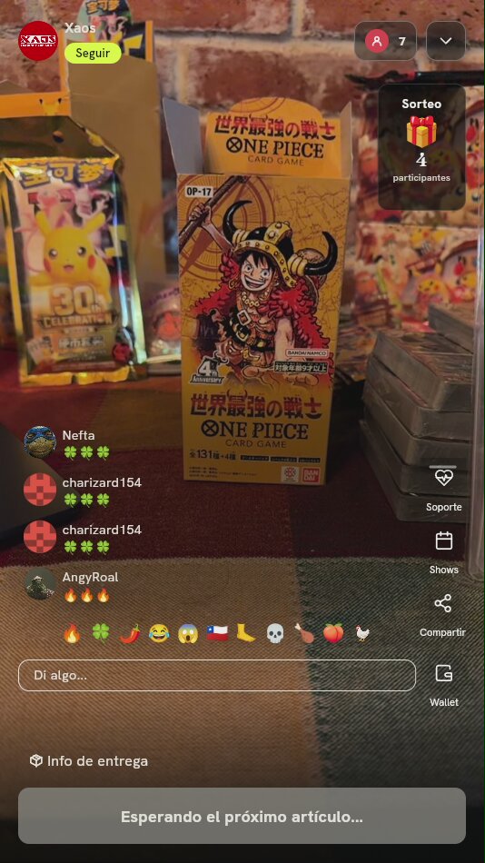 Sobre One Piece TCG OP-17