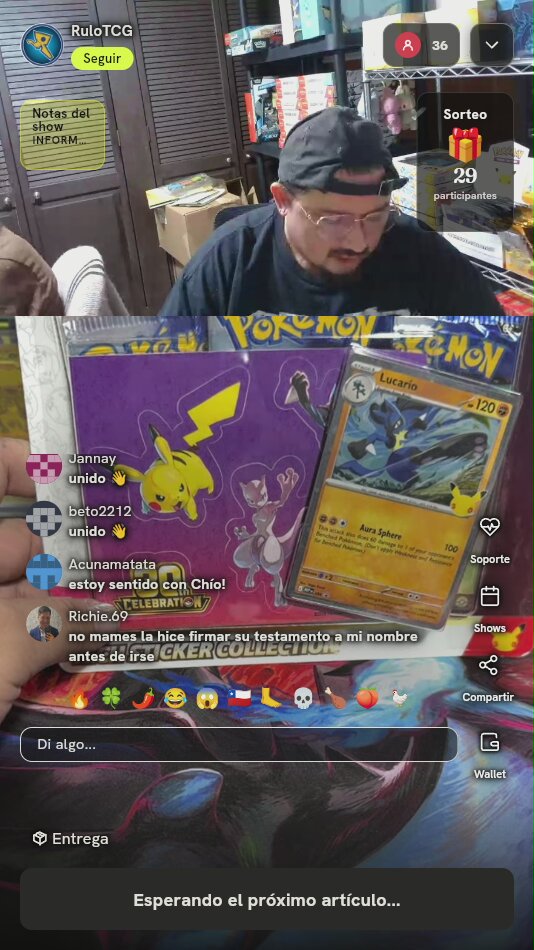 Pokémon 30th Celebration Sticker Lucario