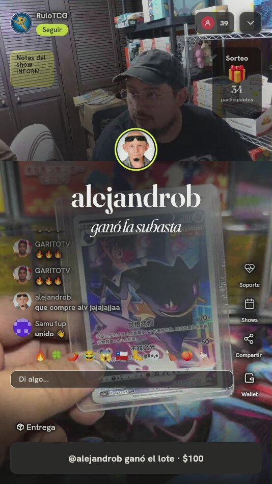 Carta Banette CHR Pokémon