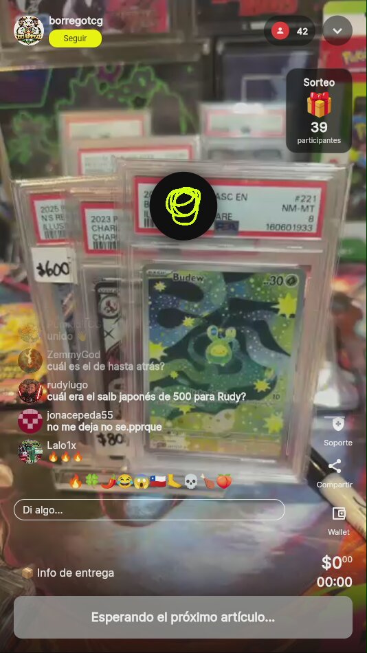 Artículo vendido
