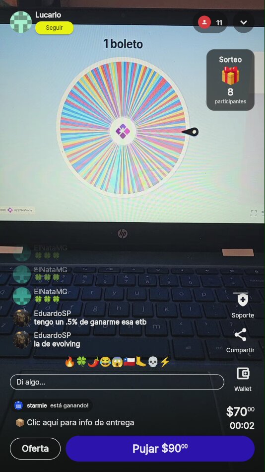 Sorteo Starbucks "Starbys" en vivo