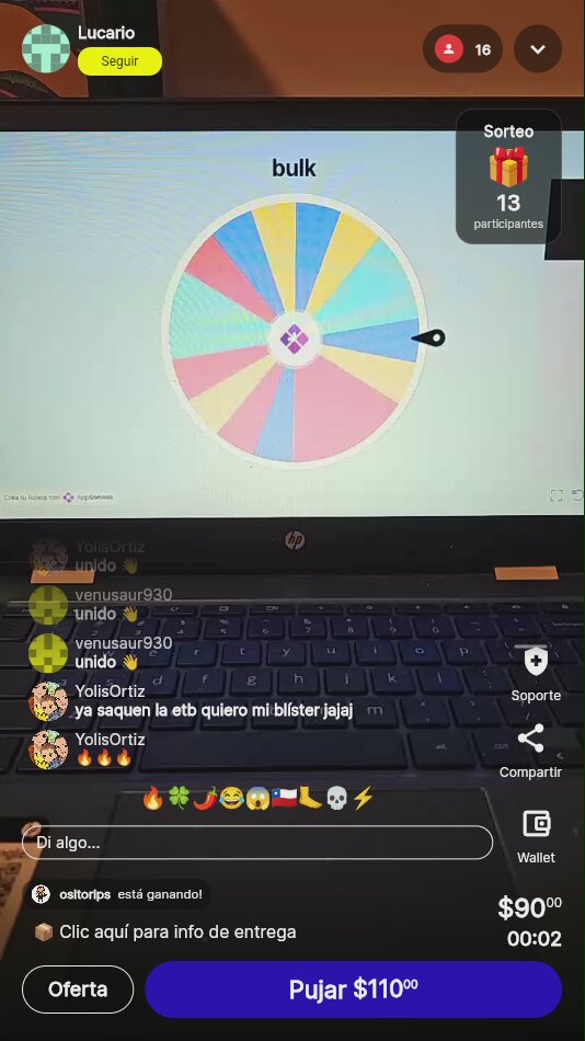 Ruleta de sorteo online