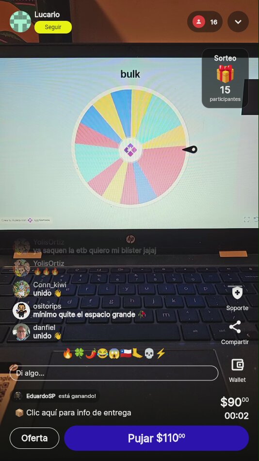 Ruleta de Trismático