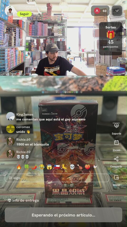 Booster Box Pokémon Dark Crystal Blaze Chino