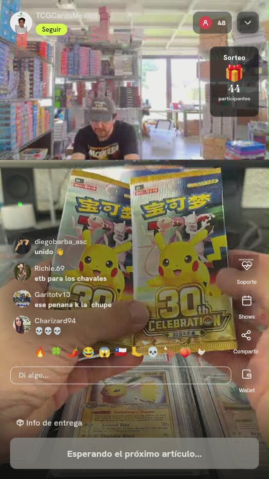 2 Sobres Pokémon TCG 30th Celebration
