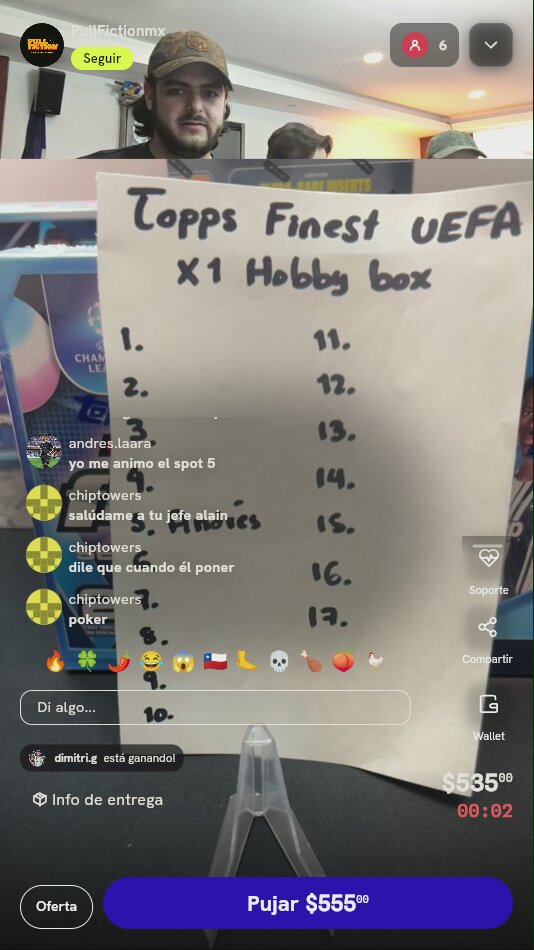Spot Break Topps Finest UEFA