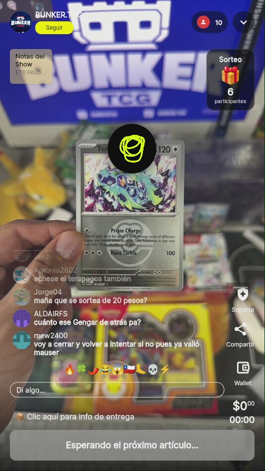 Pokémon Terapagos Basic - Paldean Fates