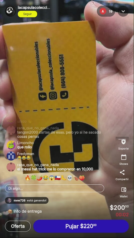 Artículo vendido