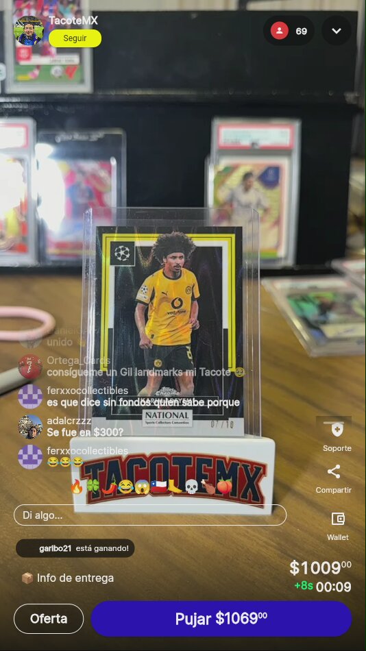 Artículo vendido