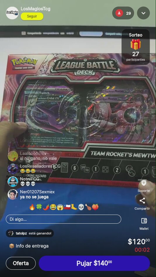 Artículo vendido