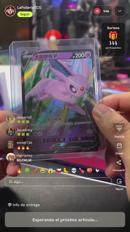 Carta Pokémon Leafeon V