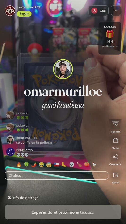 Carta Pokémon TCG