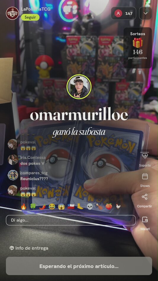 Lote Cartas Pokémon TCG