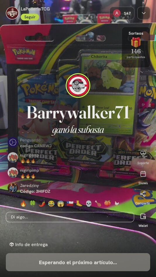 Blister Pokémon Perfect Order Chikorita