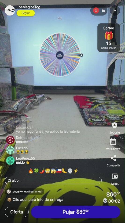 Ruleta de la suerte coleccionable