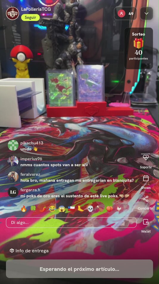 Cartas Pokémon Coleccionables en Exhibidor