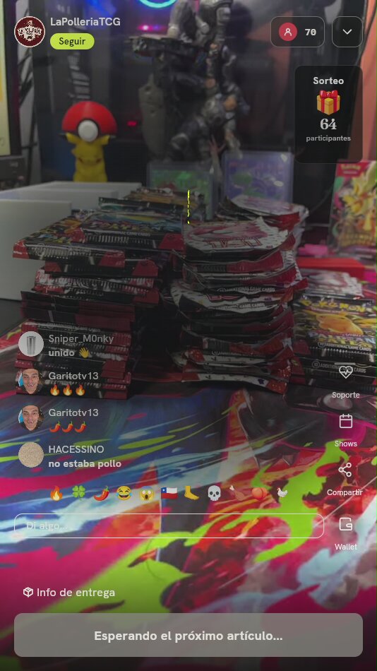 Lote de Sobres Pokémon TCG