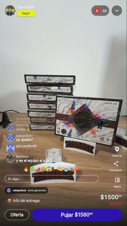 Artículo vendido