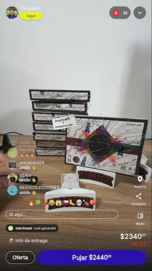 Artículo vendido