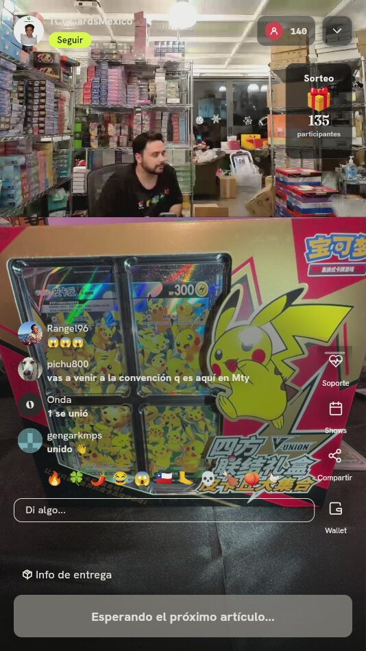 Caja Pikachu V-UNION Gift Box