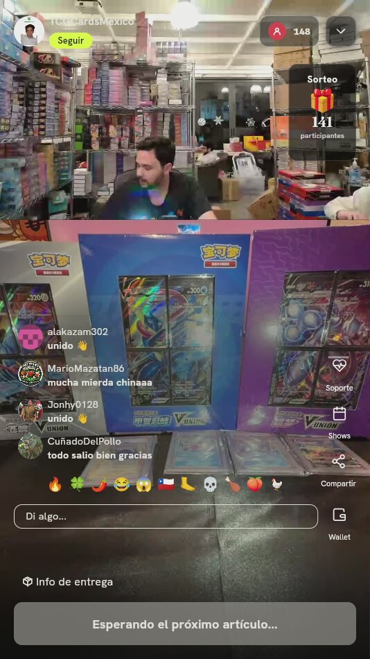 Caja Pokémon Greninja V-UNION Chino