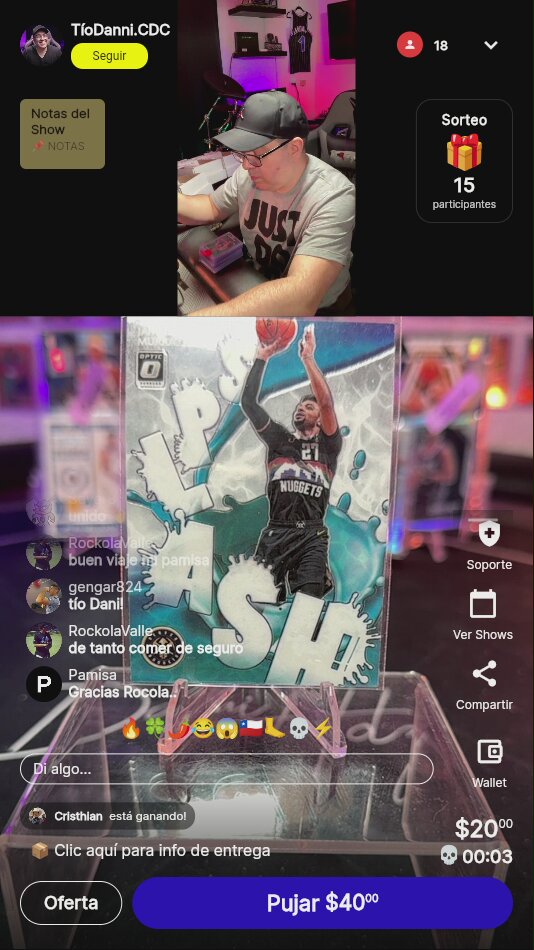 Carta Derrick Rose Optic Splash