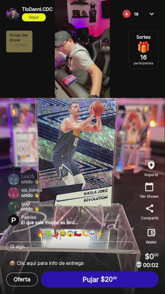 Nikola Jokic Revolution Card 2024