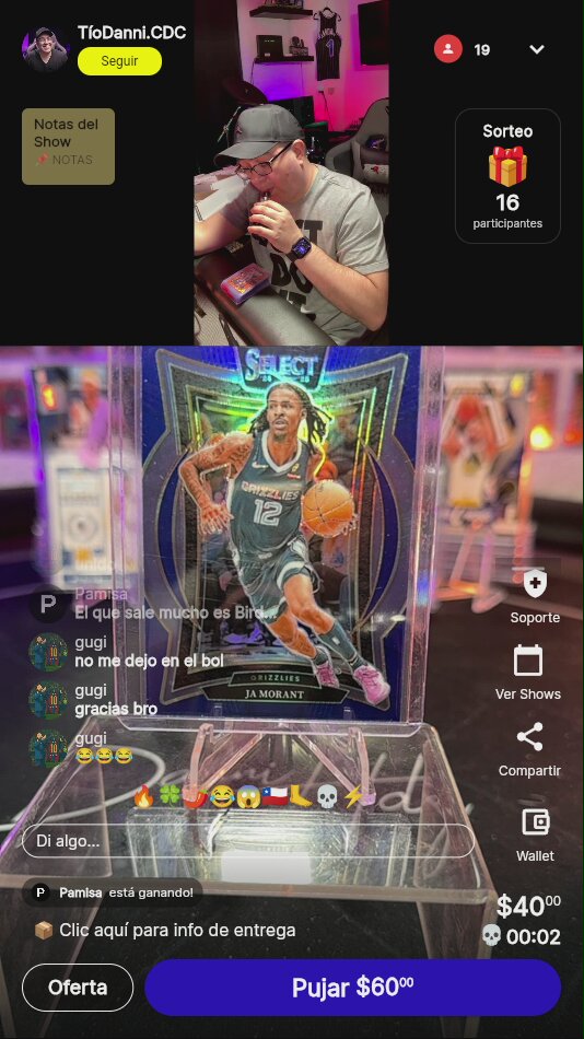 Ja Morant Panini Basketball Card