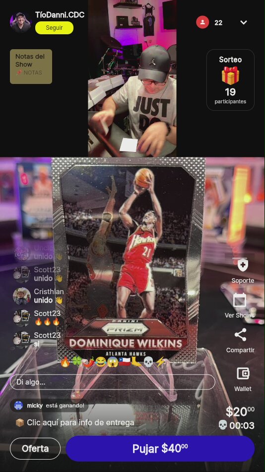 Dominique Wilkins Prizm Card
