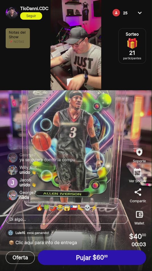 Allen Iverson Topps Chrome 1996