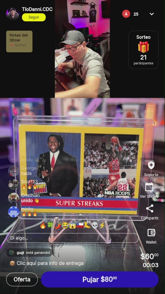 Carta Baloncesto LeBron James MVP