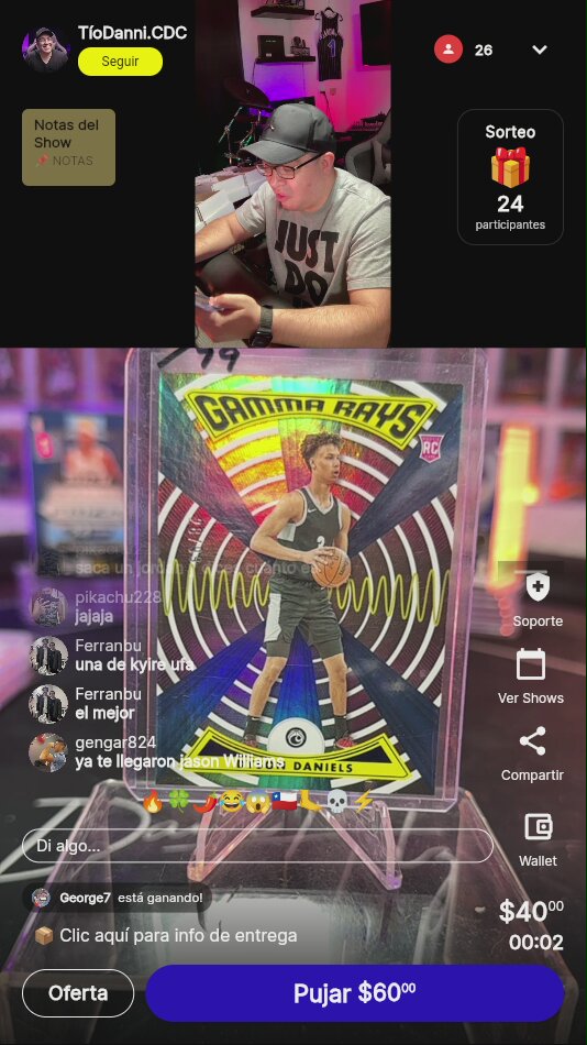 Dyson Daniels Gamma Rays Rookie