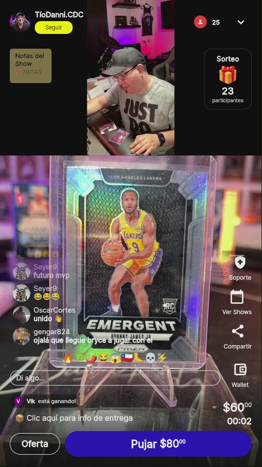 Bronny James Jr. Rookie Card