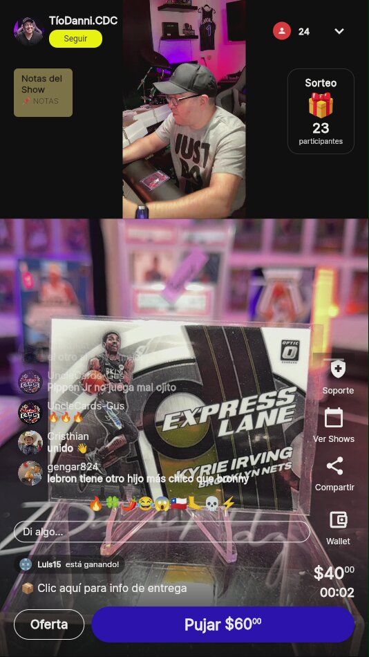 Kyrie Irving Express Lane Card