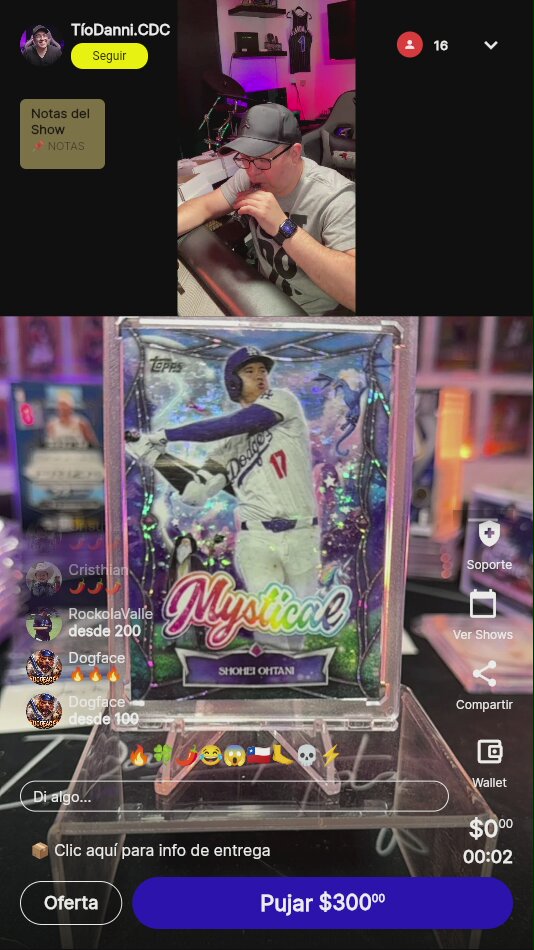 Shohei Ohtani Topps Mystical