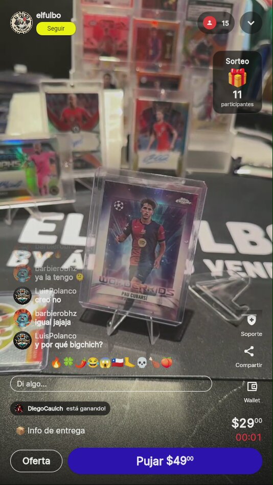 Artículo vendido