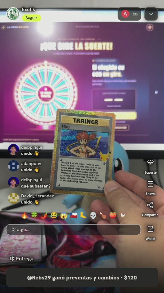 Carta Pokémon Misty Trainer Celebrations