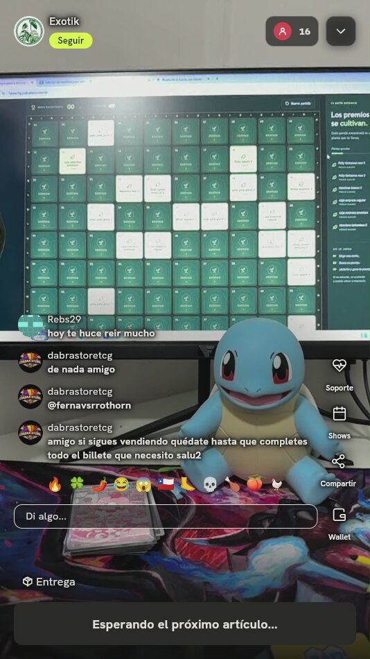 Peluche de Squirtle Pokémon