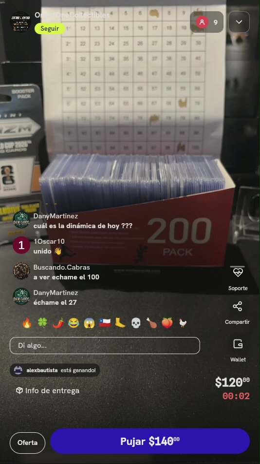 Casilla #28 en Tablero de Tarjetas