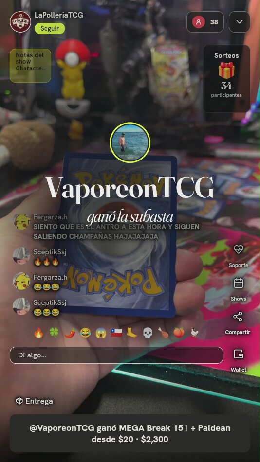 Carta Coleccionable Pokémon TCG