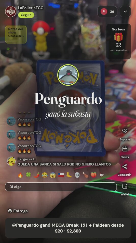 Carta Pokémon TCG