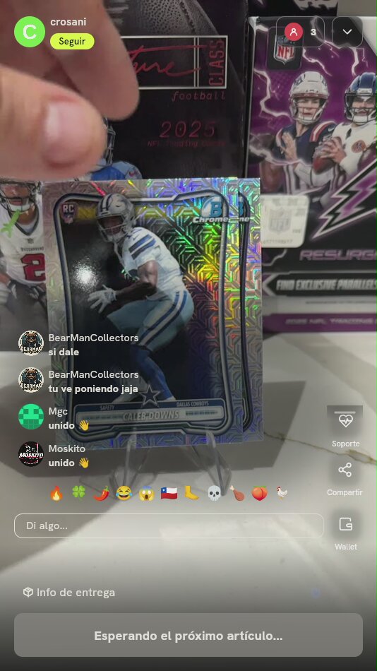 Carta Bowman Chrome Caleb Downs