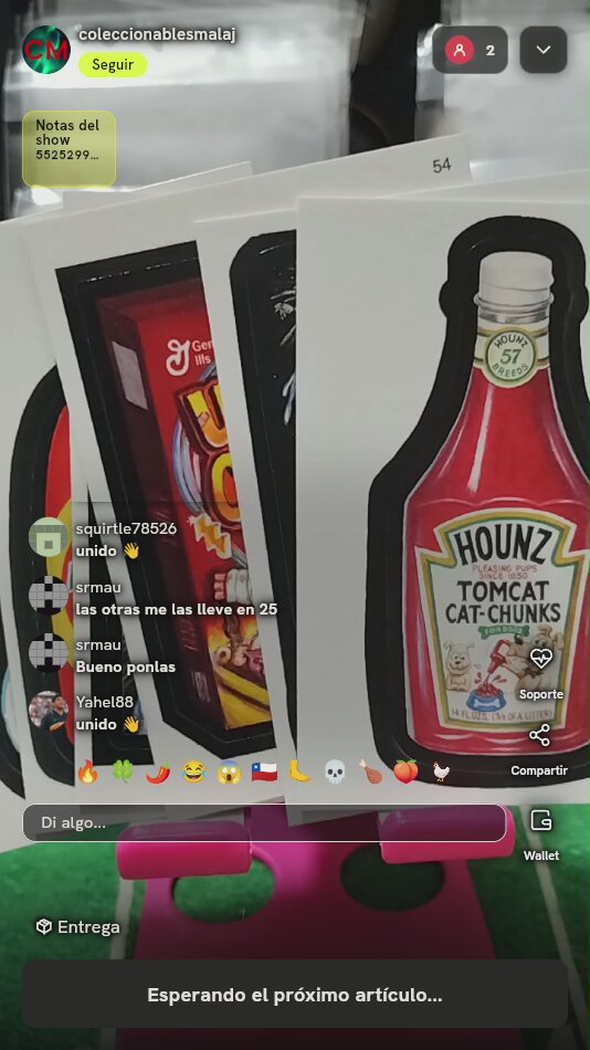 Lote de Estampas Topps Wacky Packages