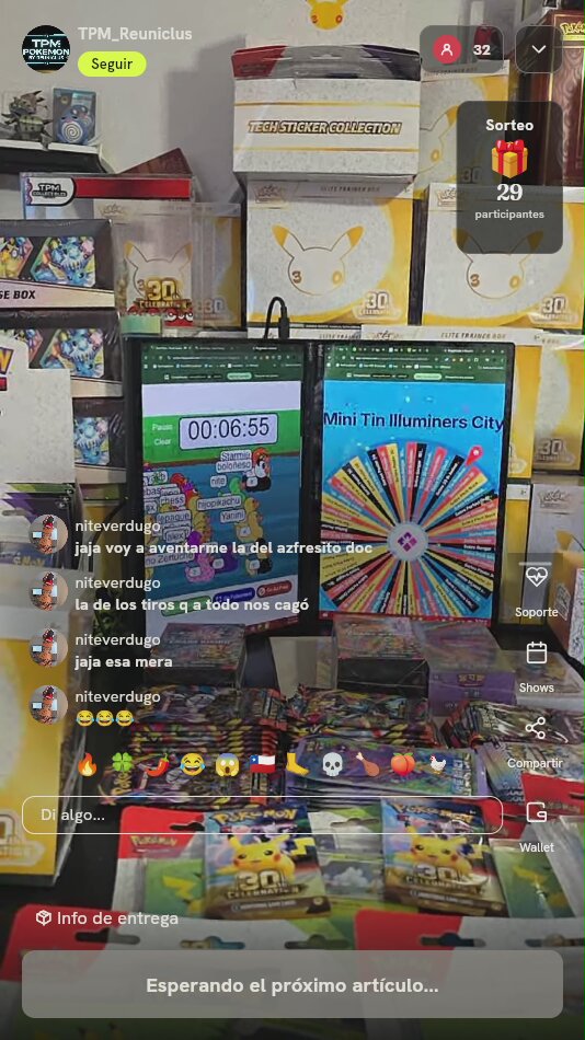Lote de Sobres Pokémon TCG