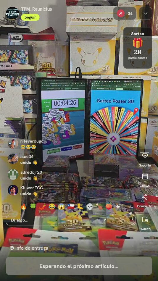 Lote Sobres Pokémon TCG Celebrations