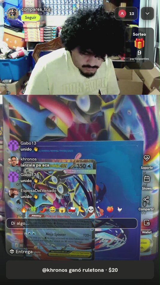 Carta Pokémon Mega Greninja ex