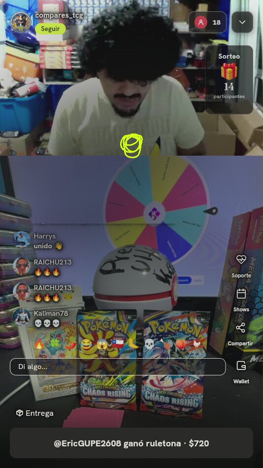 Sobres Pokémon Chaos Rising